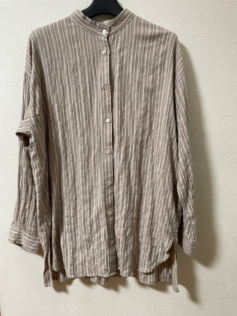 Thumbnail of Congé Payé Stripe Shirt, Beige