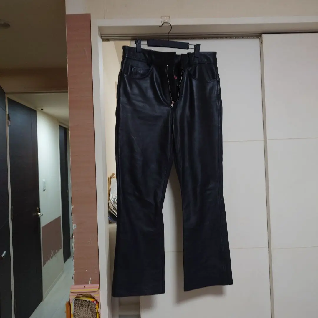 今年も話題の メンズ レザーパンツ ルーキー 値下げRookie LL