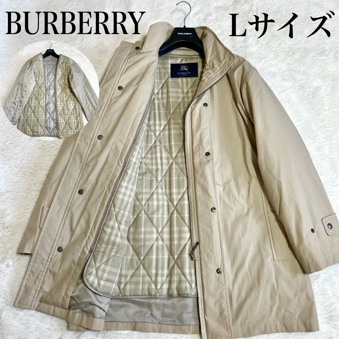 Thumbnail of Excellent Condition BURBERRY Nova Check Quilted Liner Coat Blouson