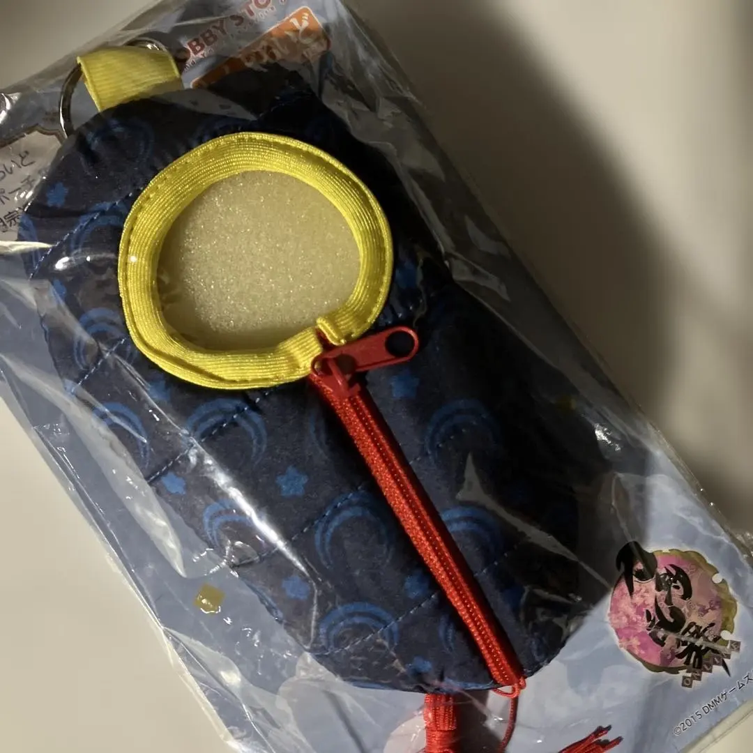 全新未使用 刀劍亂舞 黏土人 出遊收納包鑰匙圈 睡袋 三日月宗近 的縮圖