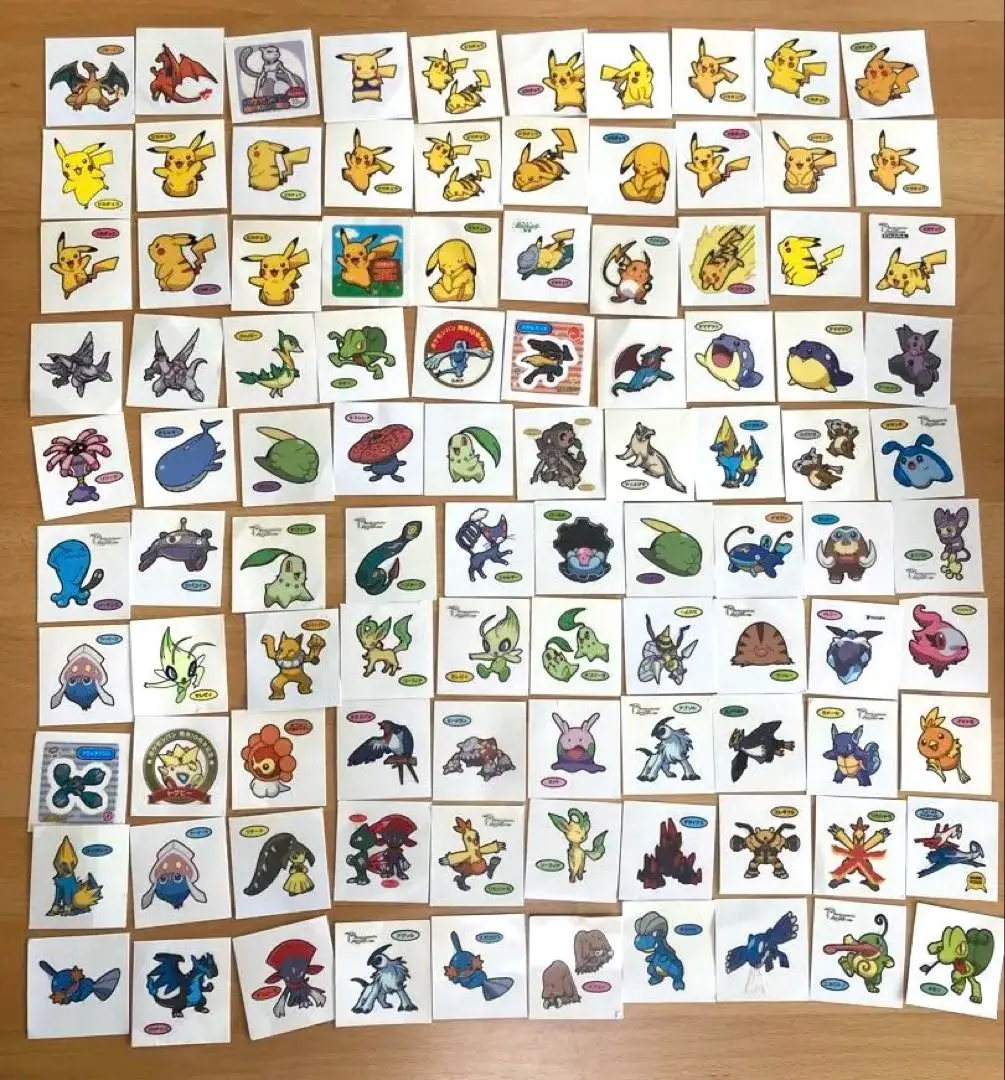 Thumbnail of Pokemon Bread Stickers: Over 400, Many Rare, Extras Included