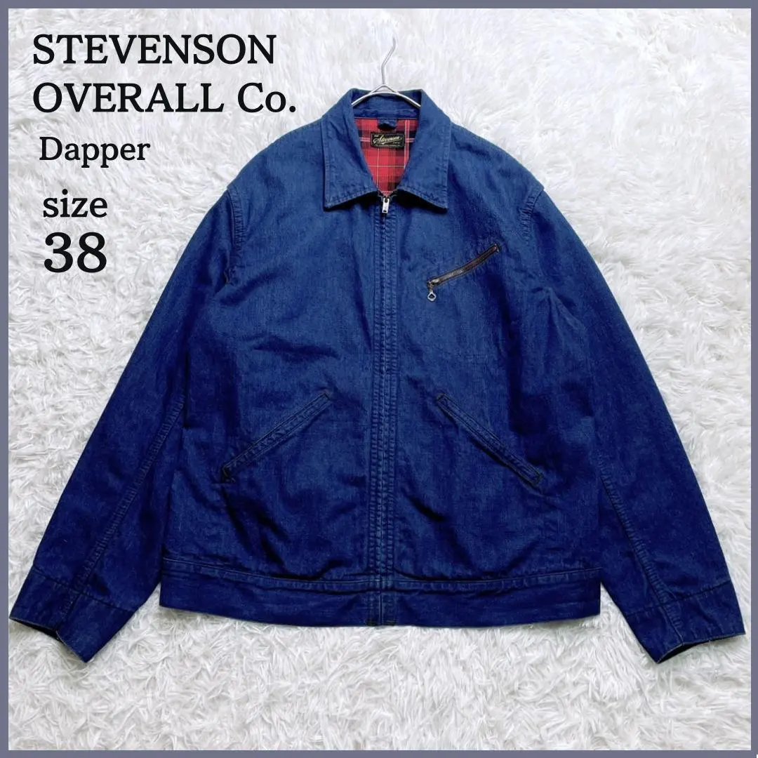 専用　Stevenson Overall Co. デニムジャケット サイズ38 2025年最新】STEVENSON OVERALL メンズ Gジャン・デニム