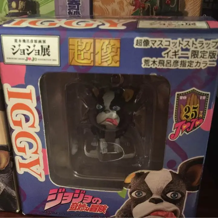 ジョジョ　イギー　超像マスコットストラップ3種＋SSC 超像マスコットストラップ「ジョジョの奇妙な冒険」第三部
