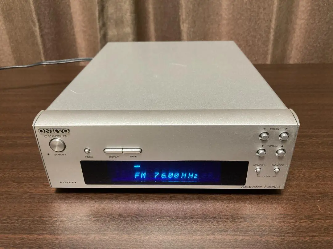 ONKYO　T-405FX★FM/AMチューナー★動作確認済み・中古美品 T-405FX ONKYO - 中古オーディオ 高価買取・販売 ハイファイ堂
