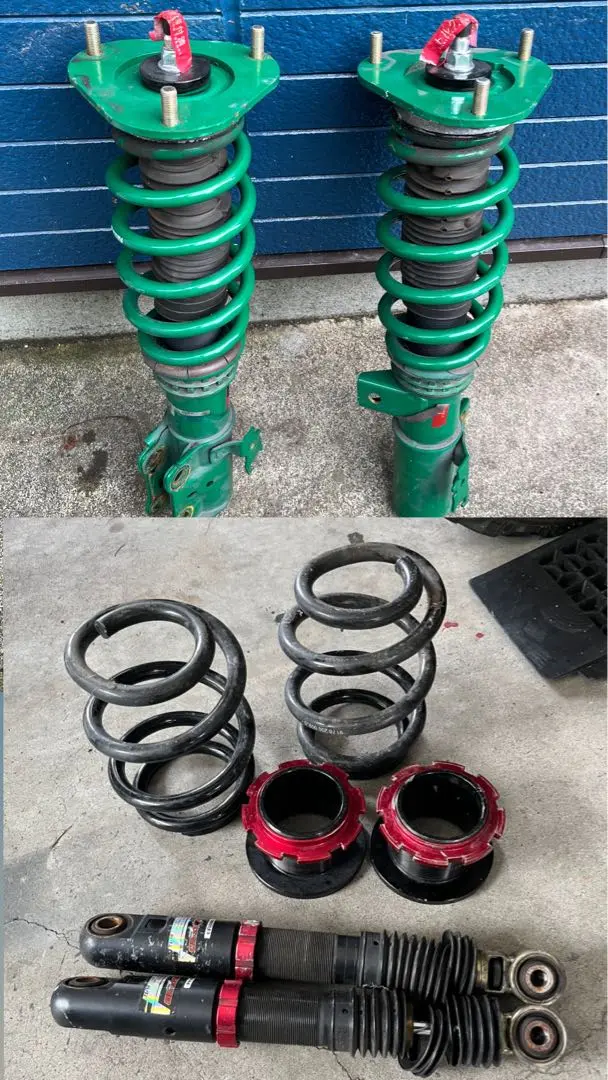 TEIN FLEX Z 30アルファード ヴェルファイア 車高調 完品 程度良好 テイン車高調 30 アルファード/ヴェルファイア 後期 適合OK