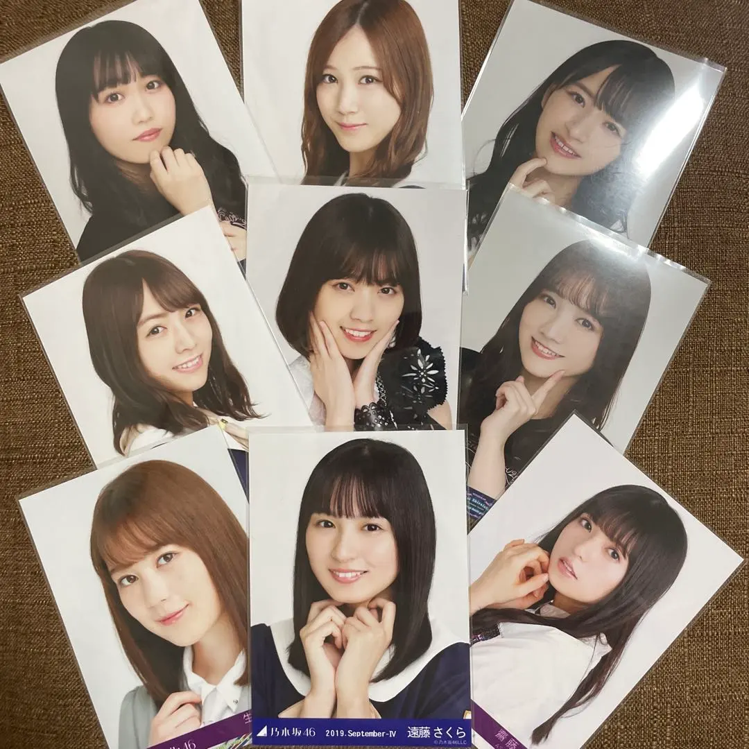 Thumbnail of [Price negotiable] Nogizaka46 Yori & graduation concert t-shirt complete set, many individual photos, approximately 90 in total