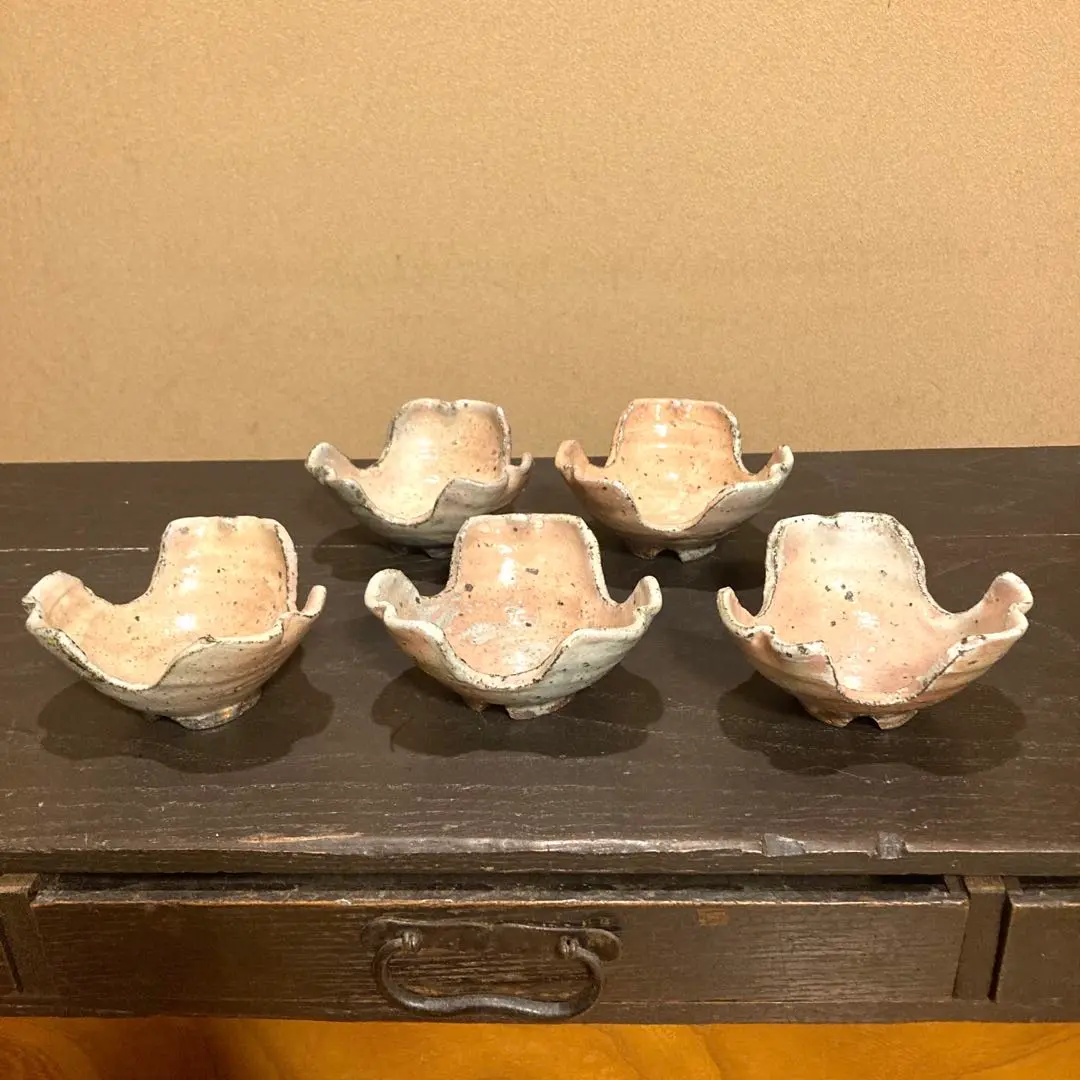 人気作家★川上清美★焼き締め【備前唐津】ぐい吞 人気作家☆川上清美☆焼き締め【備前唐津】ぐい吞