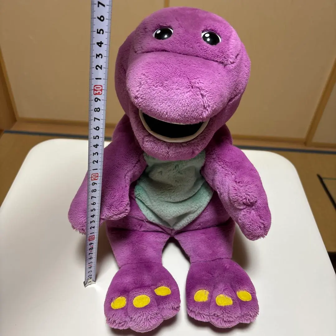レア！　Barney バーニー　ぬいぐるみ　恐竜　ダイナソー レア！ Barney バーニー ぬいぐるみ 恐竜 ダイナソー - メルカリ