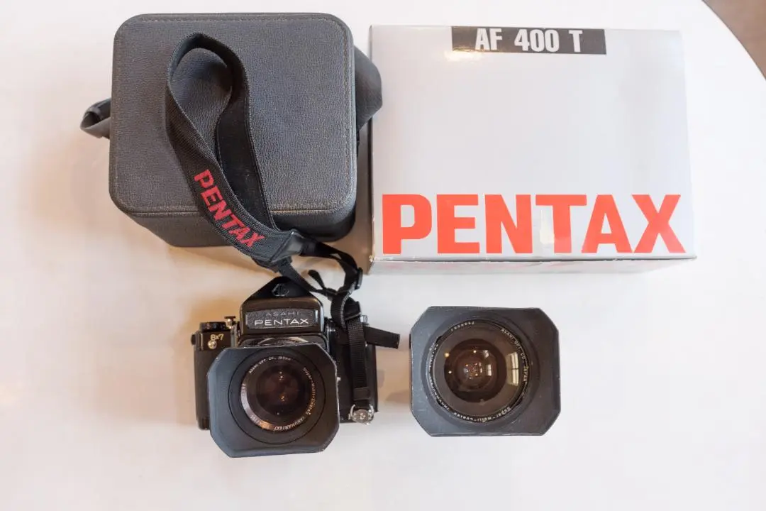 PENTAX   6x7レンズ4本 SMC Pentax-6x7 55mm f/4 Lens with Hood – Film Supply Club