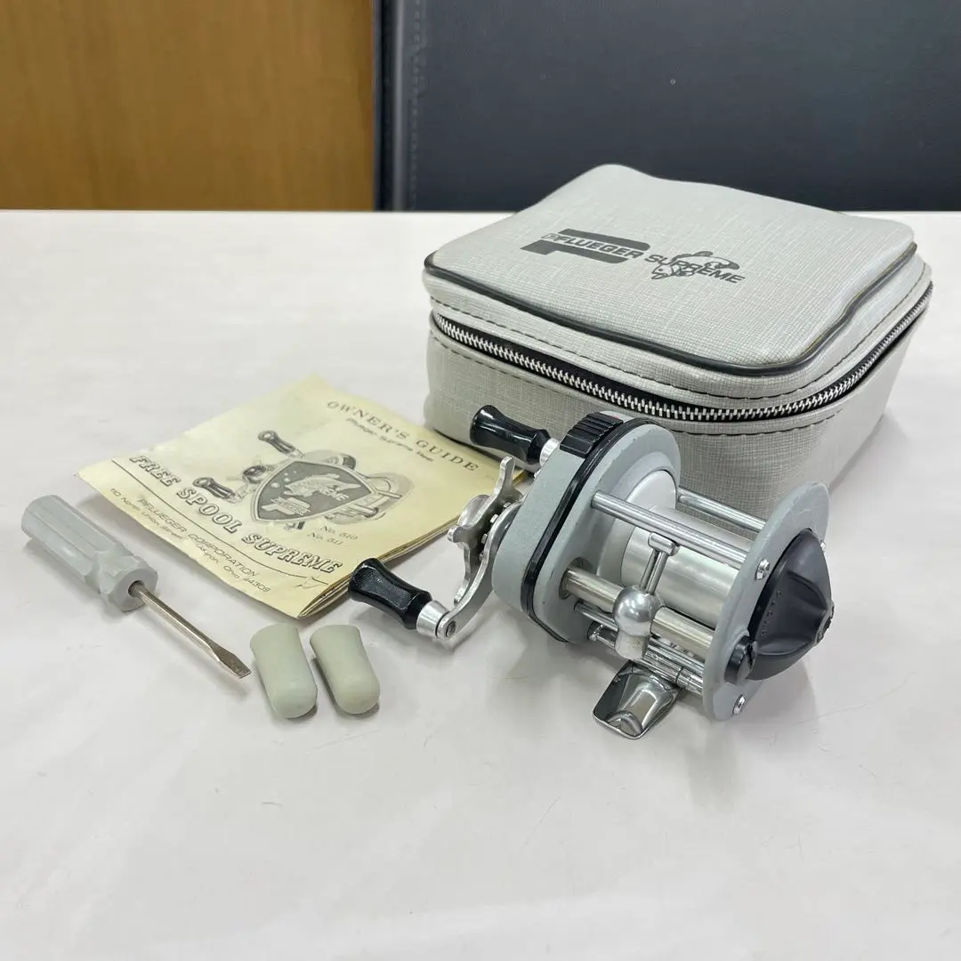 値下げ！フルーガー バスマン Pflueger Supreme Pflueger フルーガー Supreme シュープリーム バスマン - メルカリ