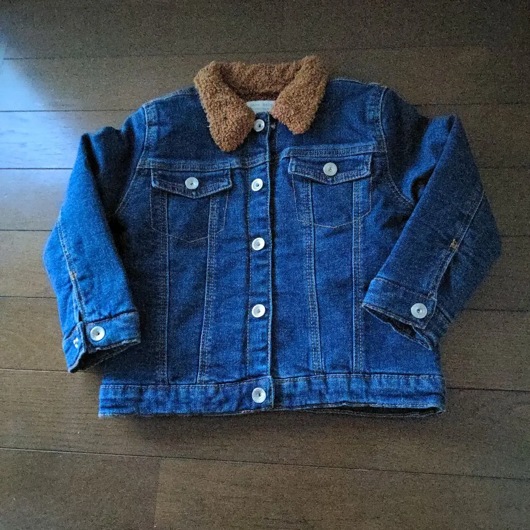 Thumbnail of ZARA Boa Denim Jacket 98