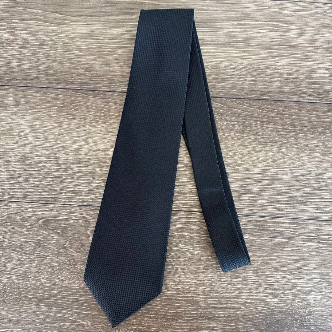 Thumbnail of AYAKO AK KOSHINO Silk Tie Black