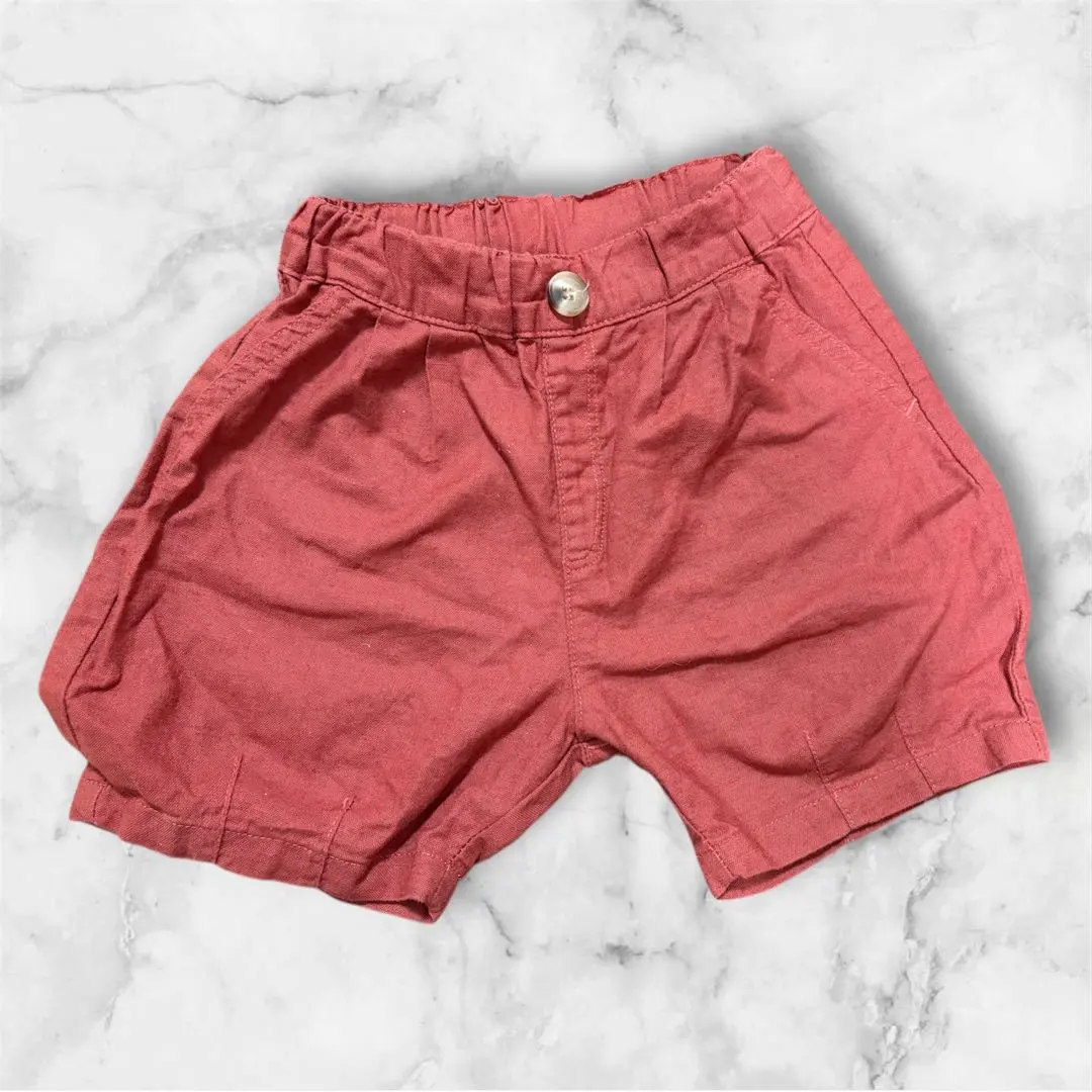 Thumbnail of Mikorid Shimamura baby short pants 90cm boy girl red orange