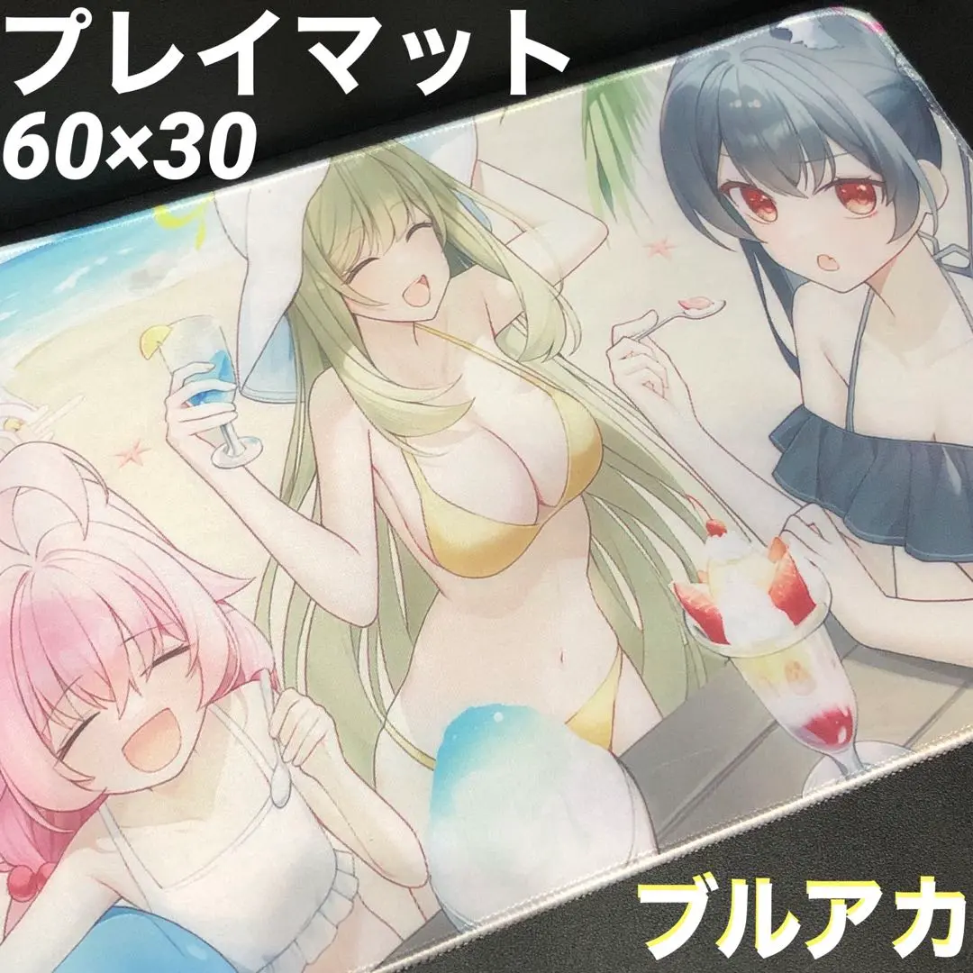 ブルーアーカイブ 水着ホシノ スリーブ プレイマット - メルカリ