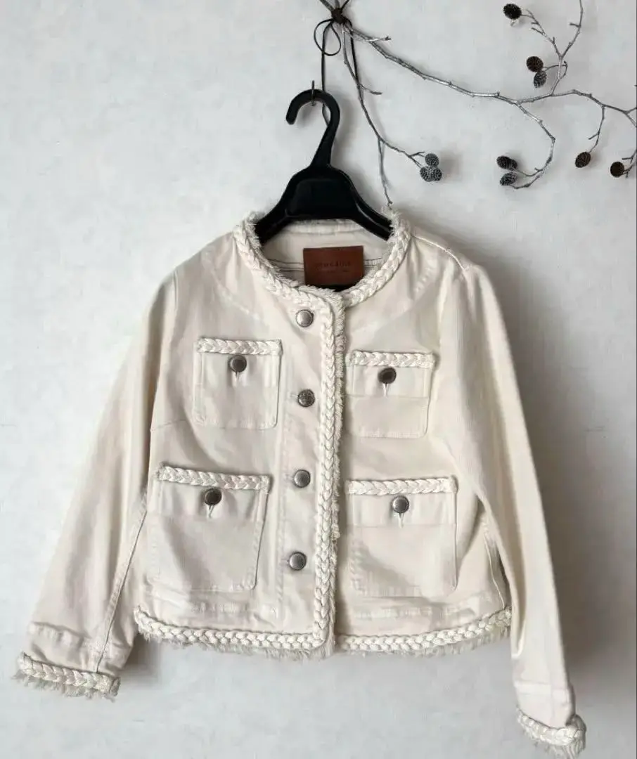 Monâme ライトブルーダメージ加工デニムジャケット新品未使用！ fit=scale-down,w=1200