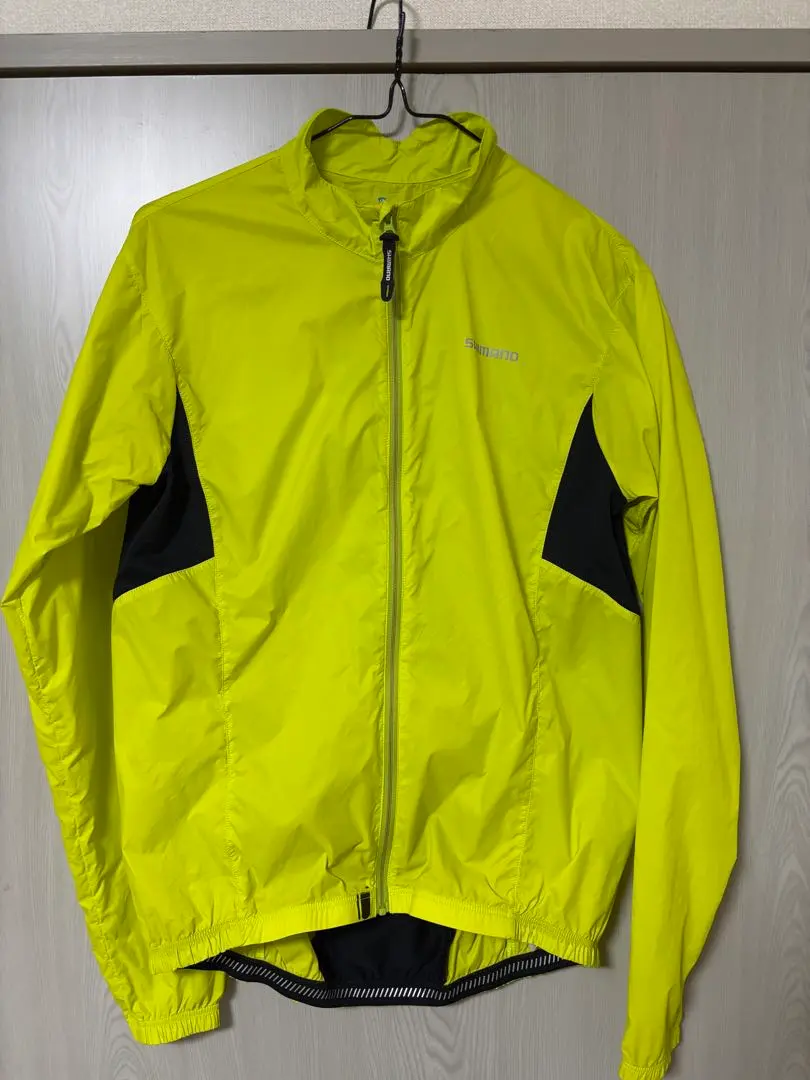 Thumbnail of Fluorescent Yellow Cycling Jacket, Size L