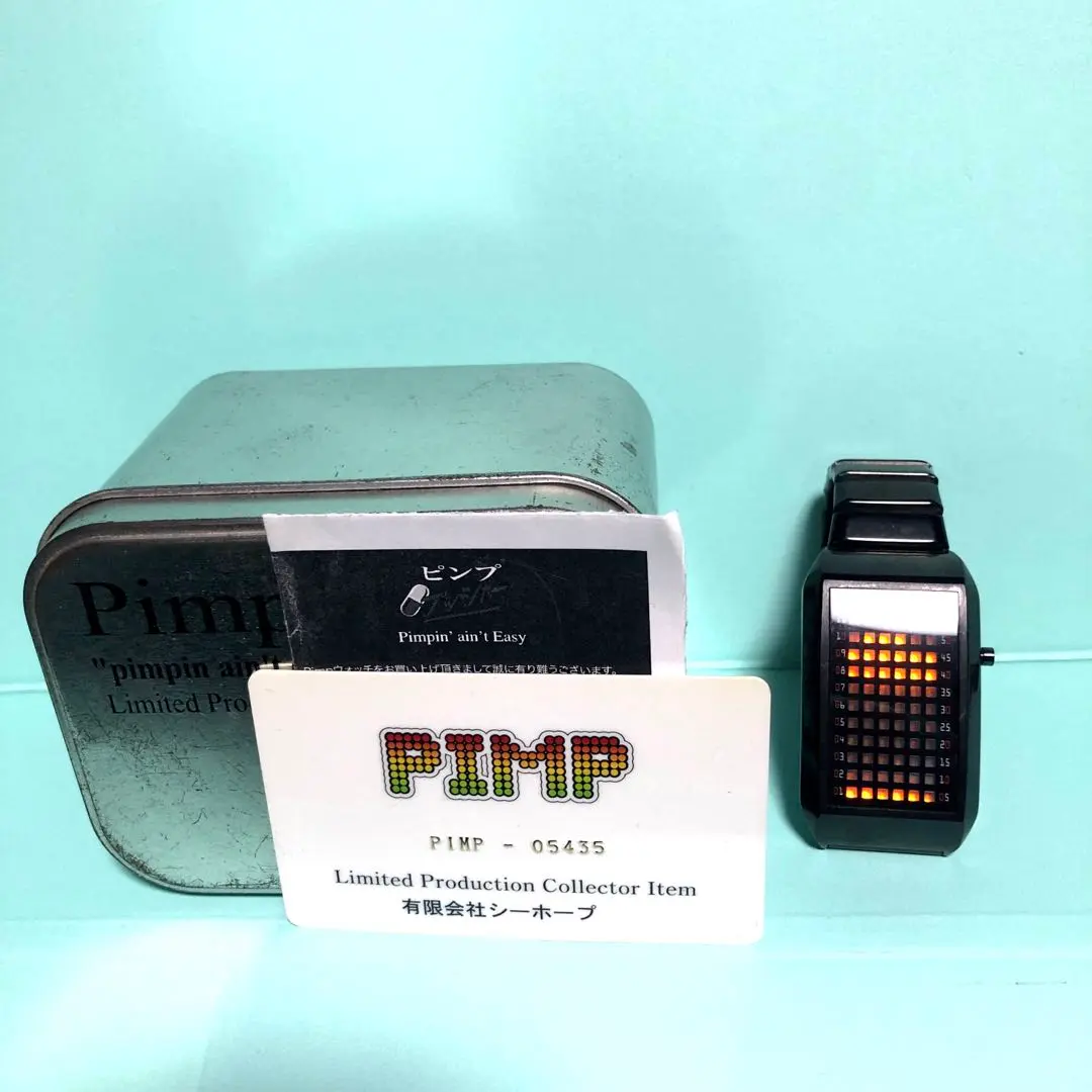 PIMP2 BLUE LED 社長の逸品 アイアンマンになれるブレスレットで紹介 PIMP2 BLUE LED 社長の逸品 アイアンマンになれるブレスレットで紹介