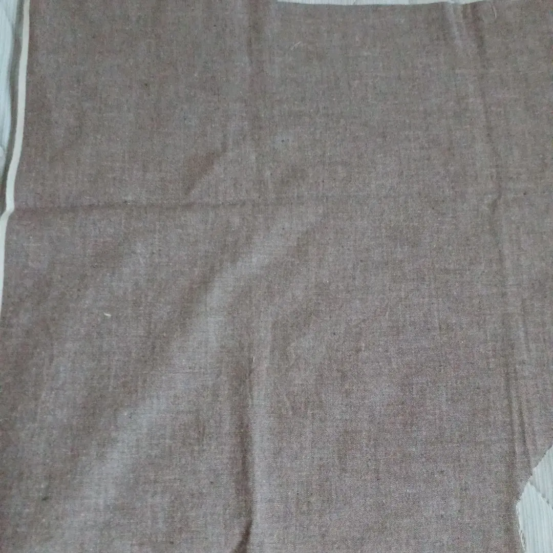 Thumbnail of Dungaree brown fabric, approximately 90cm x 30cm