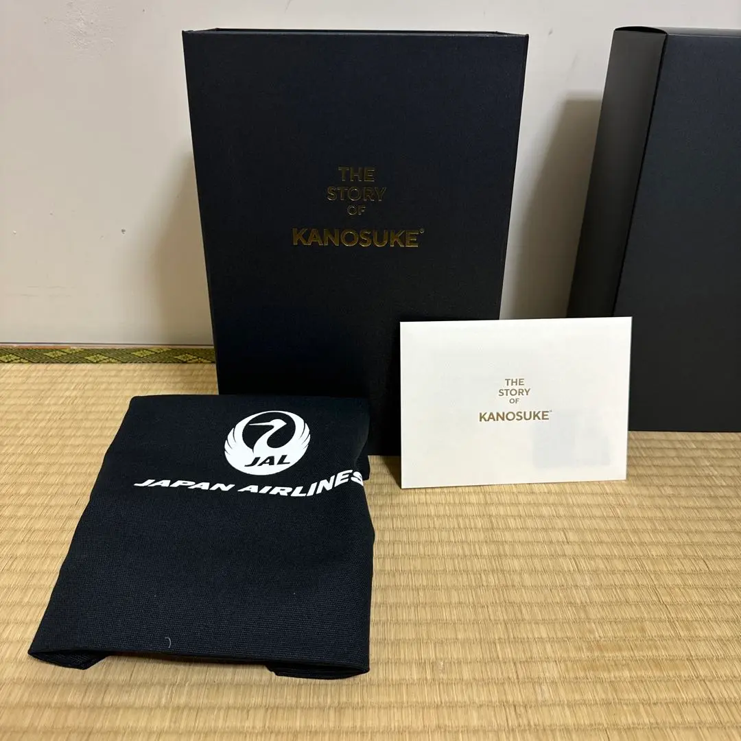 JALコットンバッグ付 「THE STORY OF KANOSUKE」 JAL国際線機内販売限定】「THE STORY OF KANOSUKE
