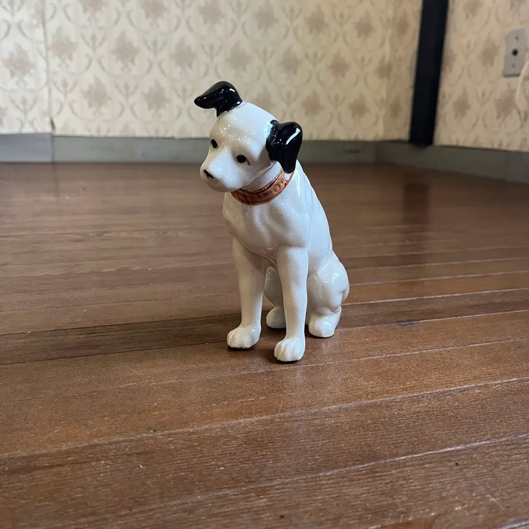 Thumbnail of Antique Ceramic Victor Dog Nipper Dog Figurine Victor Old Item