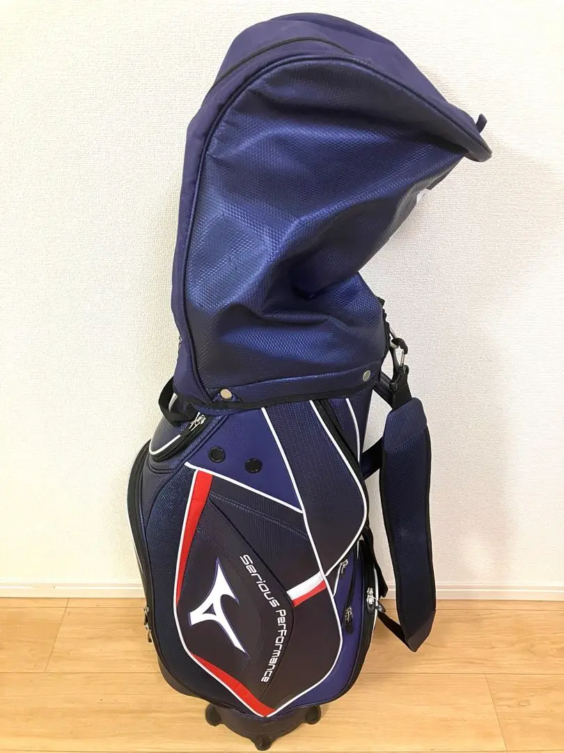 【新品未使用】ミズノゴルフキャディバッグ　レッド×ブラック5LJC17G100 2025年最新】ミズノ5LJC17G100の人気アイテム - メルカリ