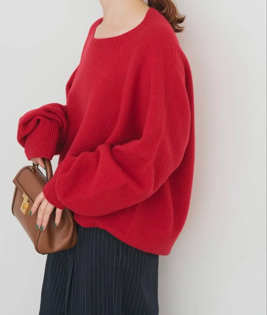 Thumbnail of 【Brand New】spick&span / Nuance Cocoon Silhouette Knit