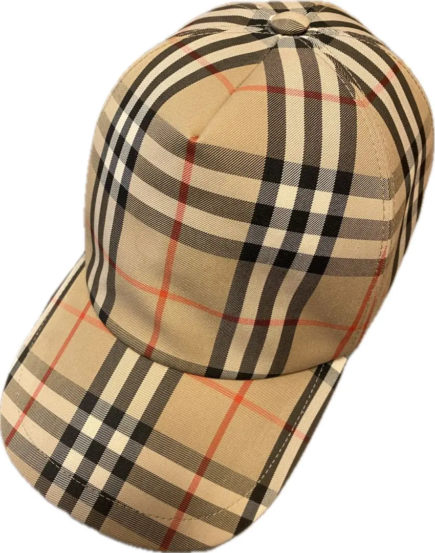 Burberry キャップ　LOVE リカルドティッシ　チェック　グラフィティ Burberry キャップ LOVE リカルドティッシ チェック