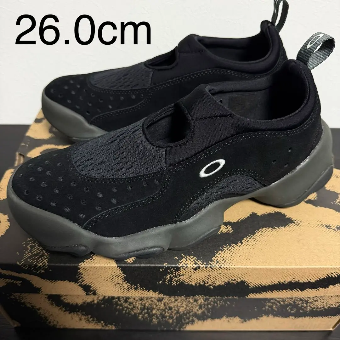 Thumbnail of OAKLEY FACTORY TEAM SUEDE FLESH Black 26.0