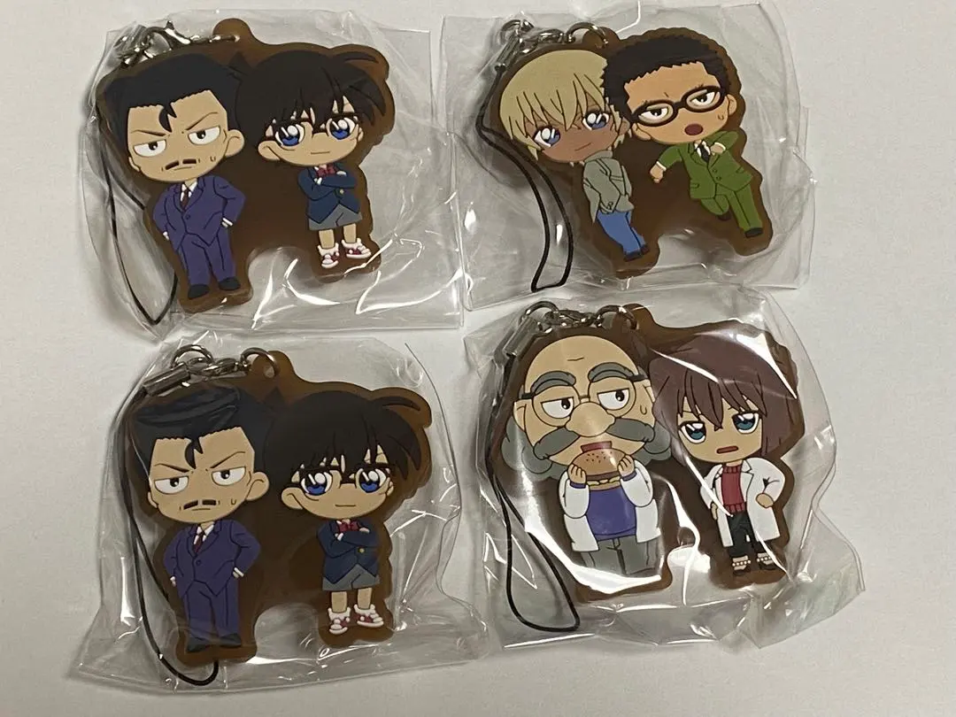 Thumbnail of Detective Conan Duo-Colle Rubber Straps - 4 pieces