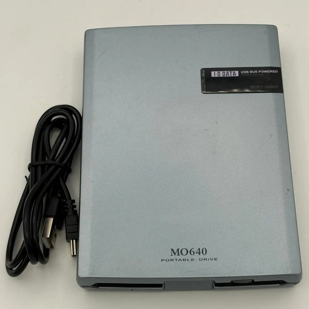 I-O DATA・640MBポータブルドライブ・MOMOP2-U640P・美品・ Amazon.co.jp: I-O DATA MOP2-U640P USB2.0/1.1対応 640MB