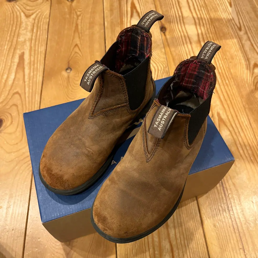 Blundstone 580 キッズブーツ ブラック/ブルー Buy #580 Black Leather Chelsea Boots | Blundstone Official