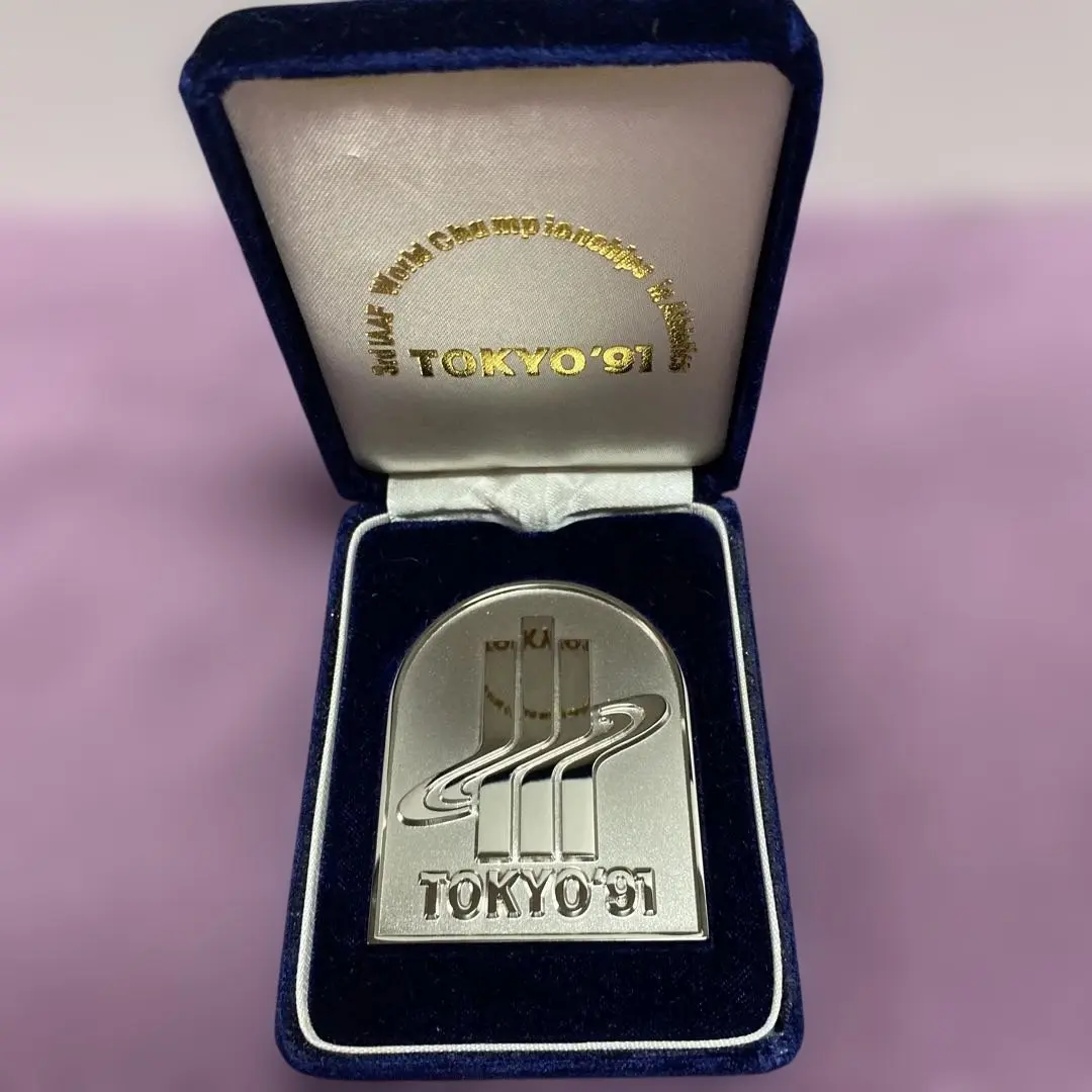 純銀　70g TOKYO’91 世界陸上 東京大会 1991年　公式記念メダル 2025年最新】1991年世界陸上東京大会の人気アイテム - メルカリ
