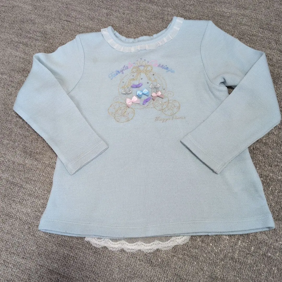 Thumbnail of Mezzo Piano Carriage Knit Top Back Lace Ribbon