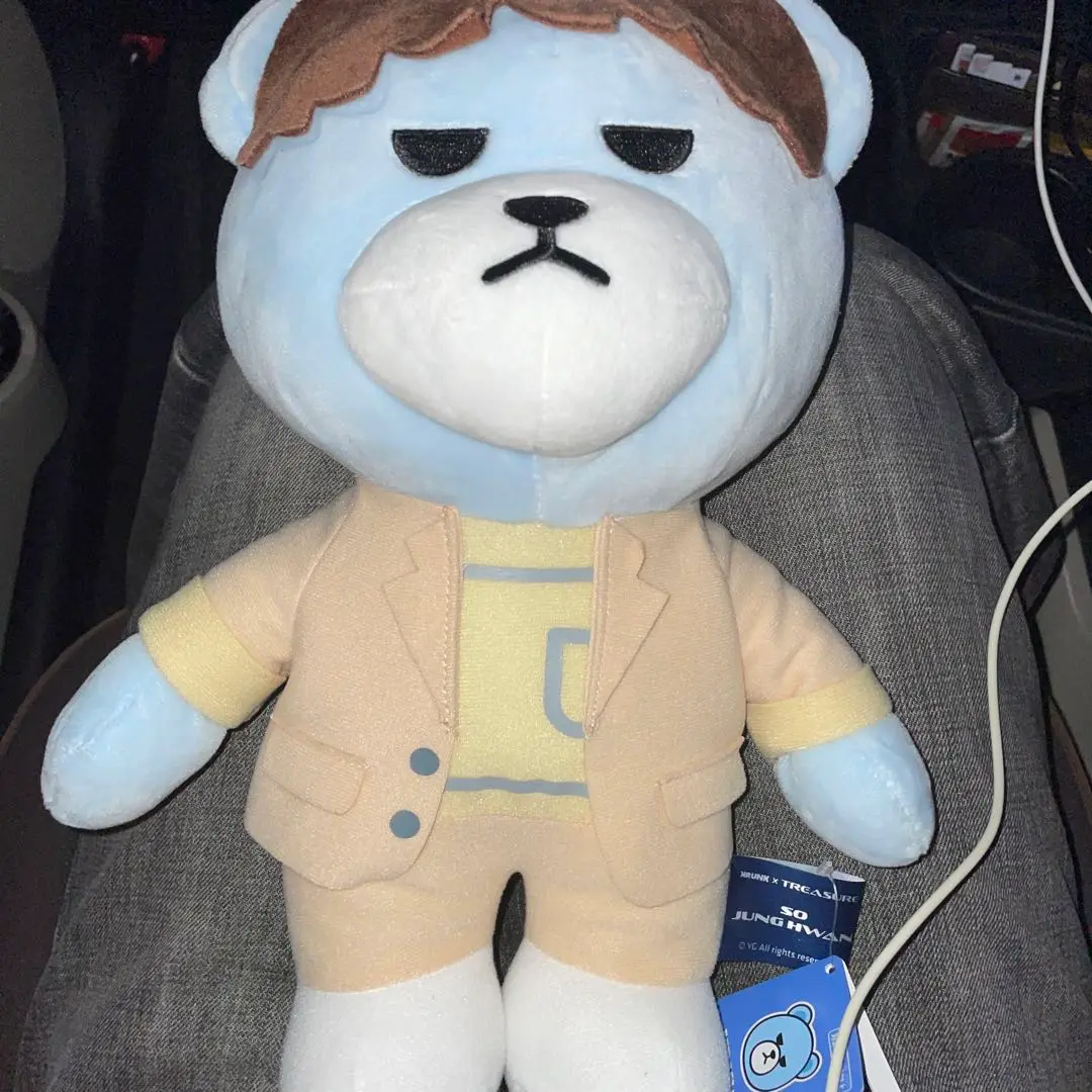 TREASURE ソジョンファン KRUNK にぬいぐるみ KRUNK×TREASURE ぬいぐるみハンドルver ソ・ジョンファン｜Yahoo