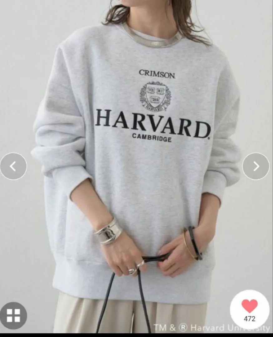 Thumbnail of Instant purchase available!! GOOD ROCK SPEED HARVARD Fleece Pullover