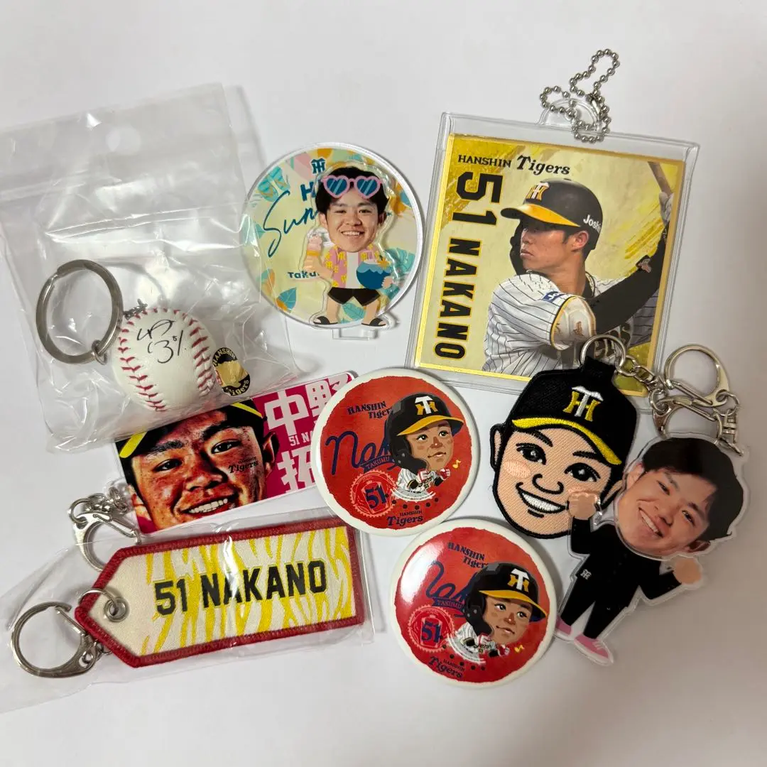 甲子園球場100周年　記念　ボール　中野　拓夢　サイン➕優勝ロゴボール　ミニ色紙 甲子園球場100周年 記念 ボール 中野 拓夢 サイン➕優勝ロゴ