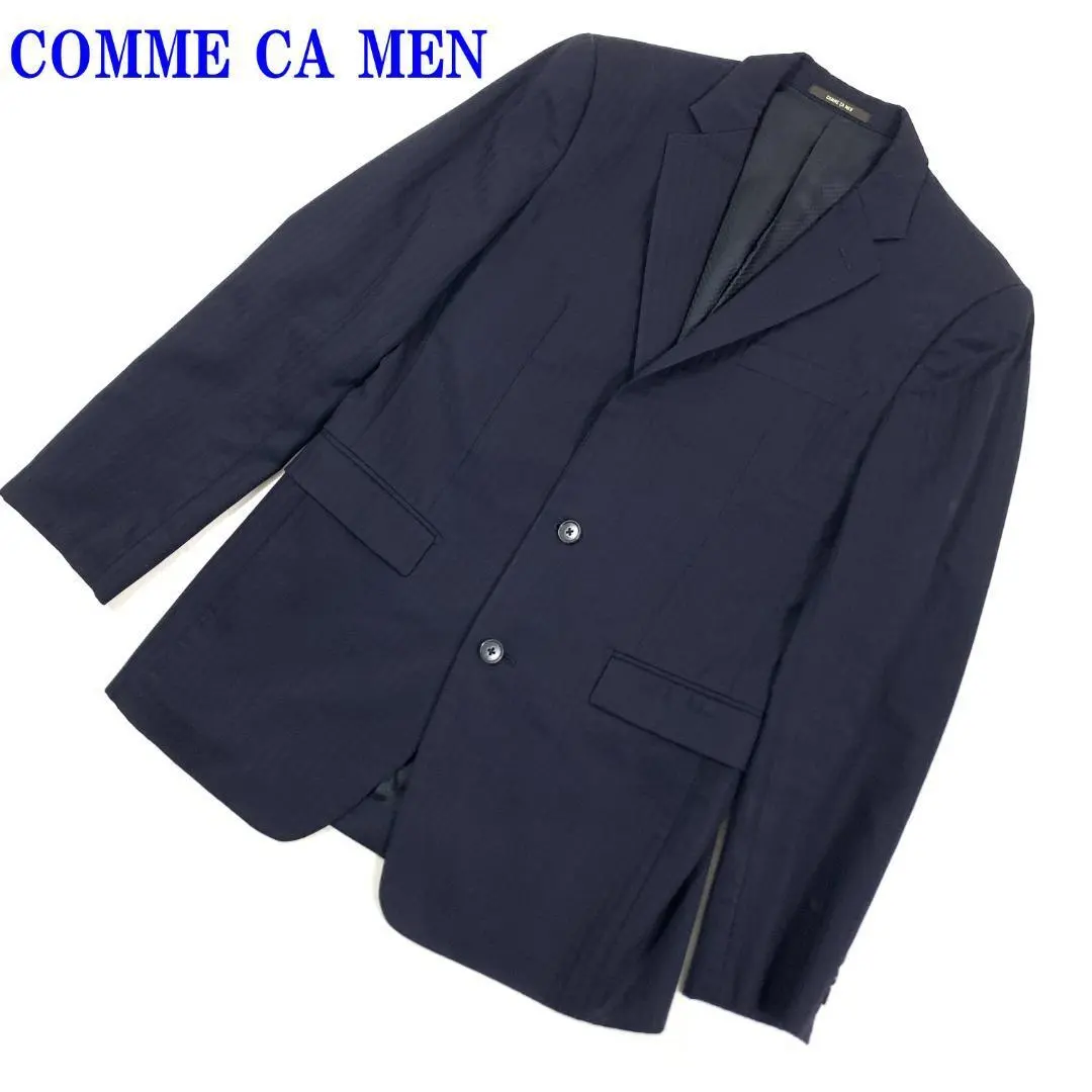 Thumbnail of Comme Ca Men Tailored Jacket, Dark Navy, Wool, Size 46, C2787