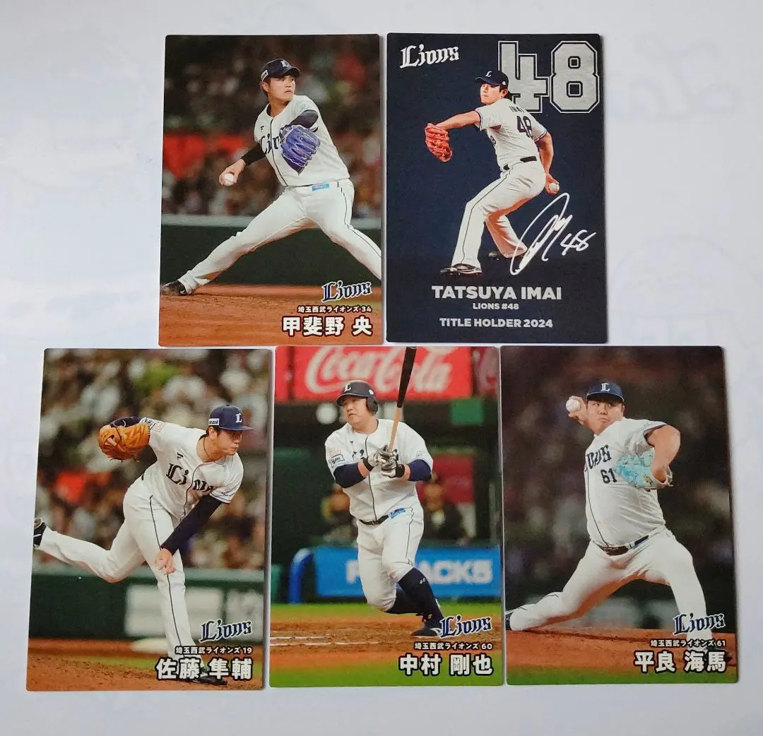 職棒洋芋片2025☆埼玉西武獅球員卡套組 的縮圖