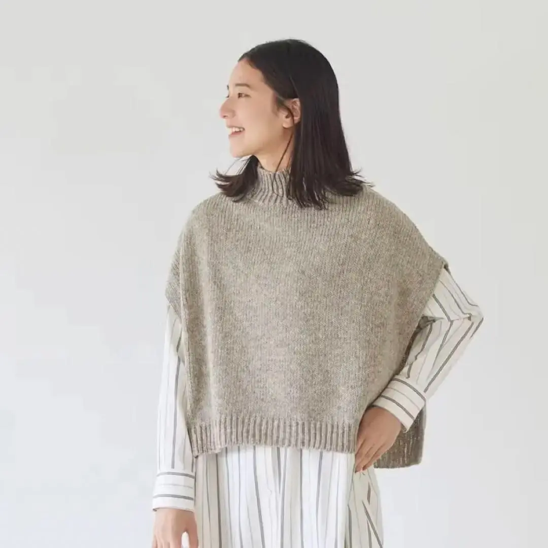 着用レビュー】ゆるシルエットにときめくutiliteのペルーニット