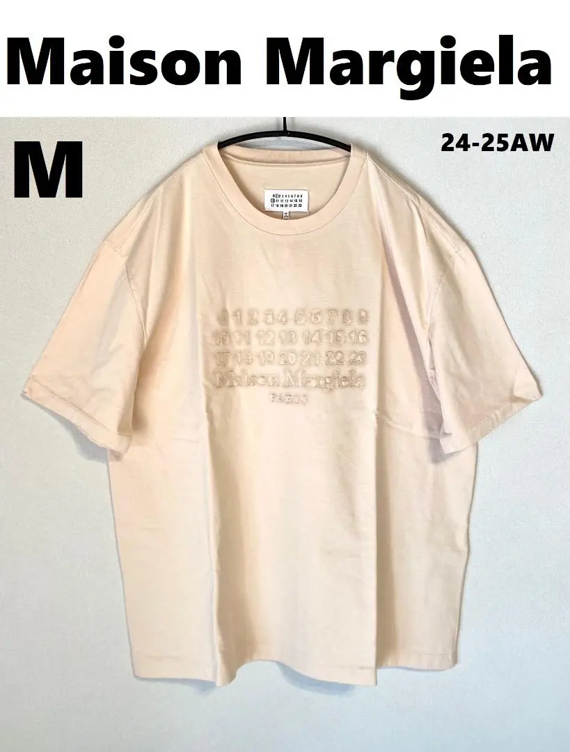 Maison Margiela Tシャツ・カットソー ベージュ系 2007424L0099 2025年最新】Maison Margiela カラー:ベージュ系 Tシャツの人気
