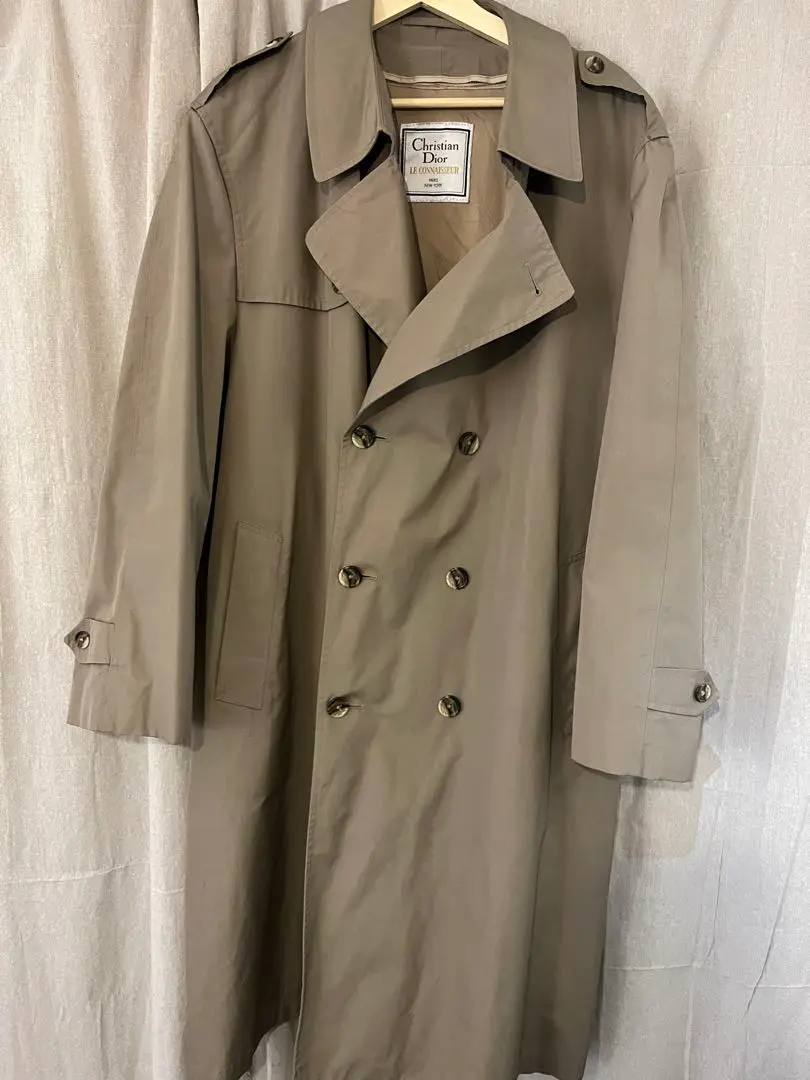 Christian Dior Monsieur ベージュ トレンチコート　古着 Christian Dior 古着 クリスチャンディオール MONSIEUR トレンチ