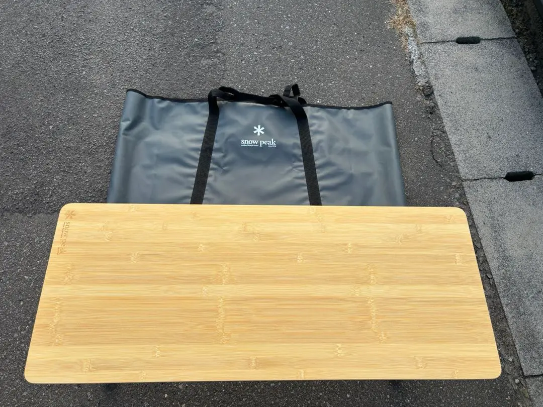 【廃番希少品】スノーピーク フォールディングシェルフ 竹 レギュラーサイズ 廃番希少品】スノーピーク フォールディングシェルフ 竹