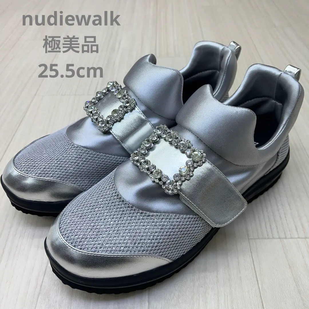 nudiewalk ヌーディーウォーク　 スリッポンシューズ 24.5 nudiewalk ヌーディーウォーク スリッポンシューズ 24.5 靴