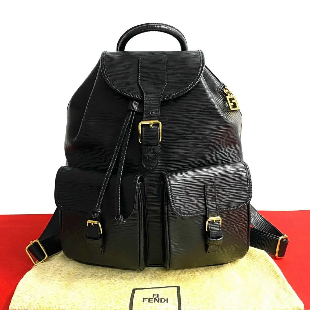 バックパック・リュック × ヴィンテージ(中古) Fendi Zaino Logo Print Medium Nero FENDI（リュック/バックパック）のフリマアイテム一覧