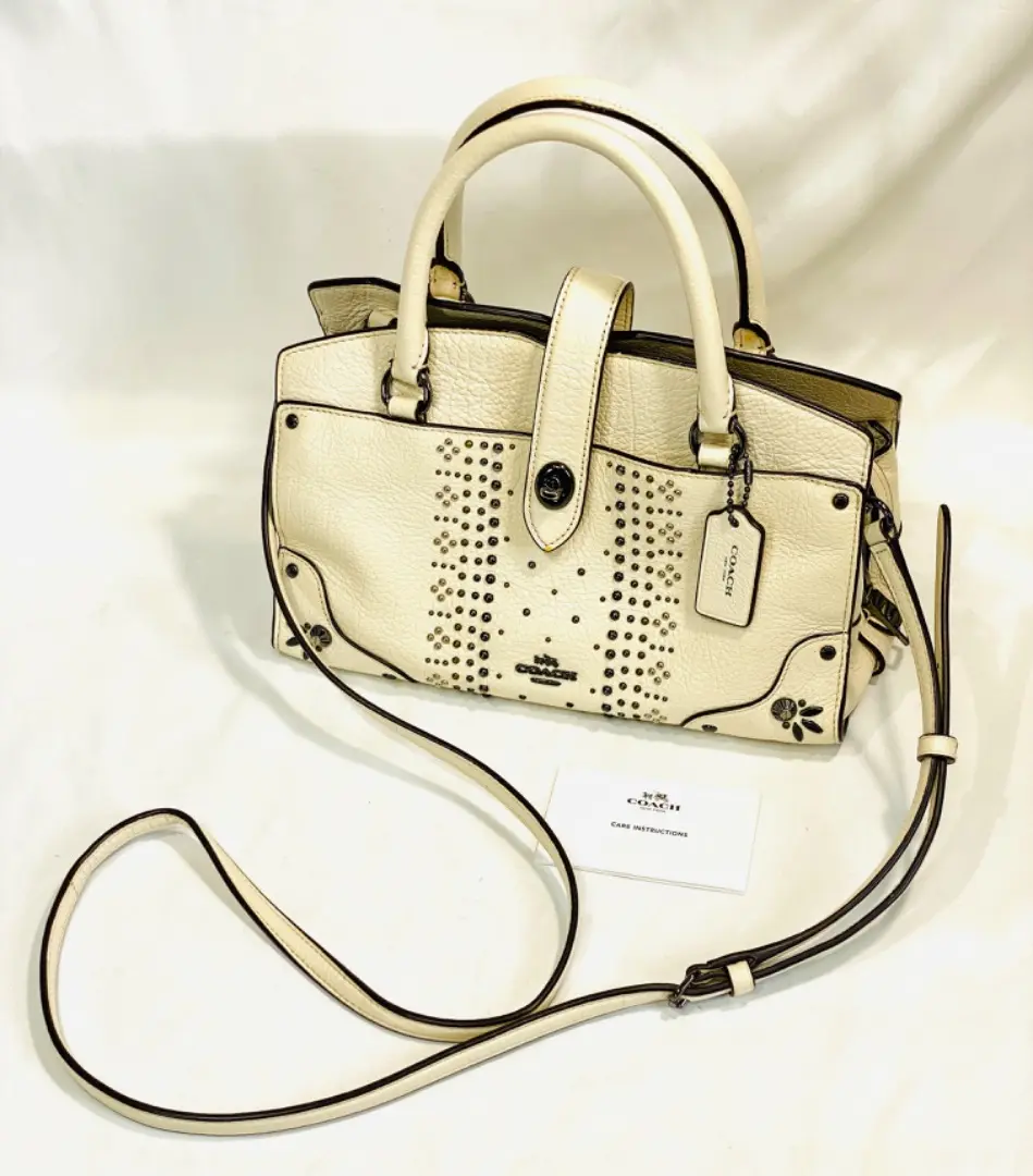 COACH マーササッチェル 未使用タグ付き ◇コーチ COACH マーサーサッチェル 24 オレンジ - メルカリ