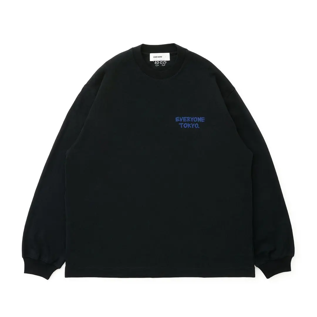 トップス everyone j.30000 rooftop long sleeve tee everyone j.30000 rooftop long sleeve tee