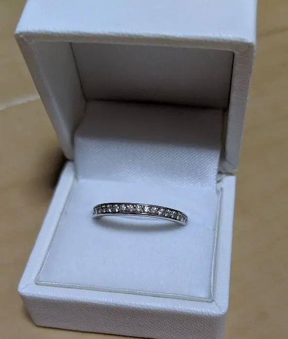 美品❗️上質✨D0.33CT✨銀座田中❗️プラチナv字ダイヤモンドリング