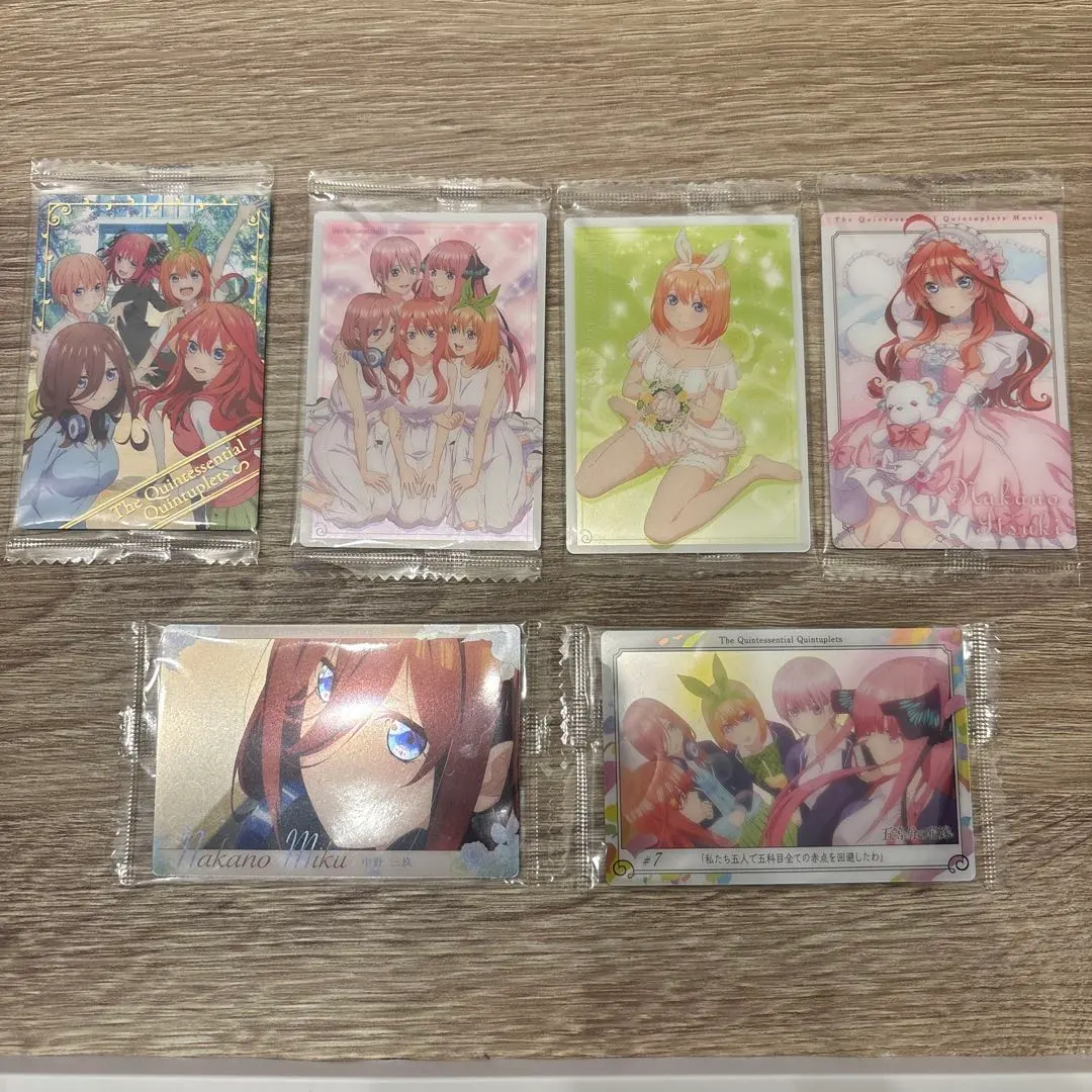 Thumbnail of The Quintessential Quintuplets Bromide Set of 6