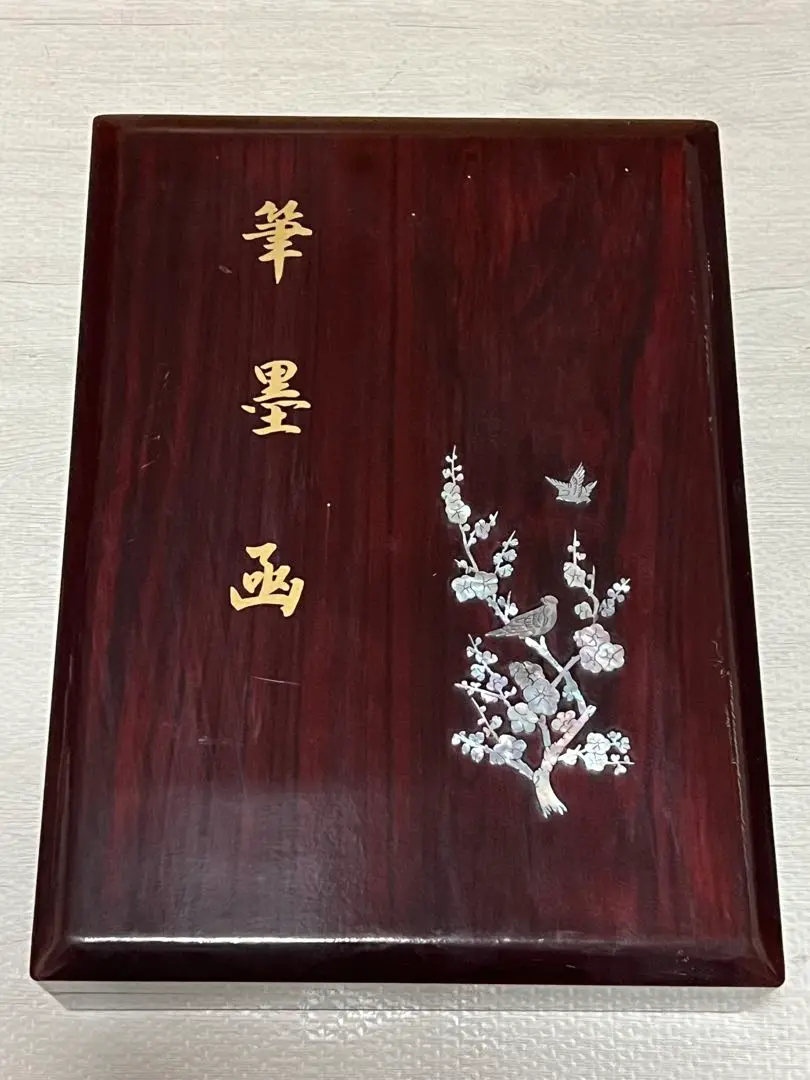 未使用 高級書道具セット 筆墨函 中国 硯 筆 墨 文鎮 龍 香 2025年最新】筆墨函の人気アイテム - メルカリ