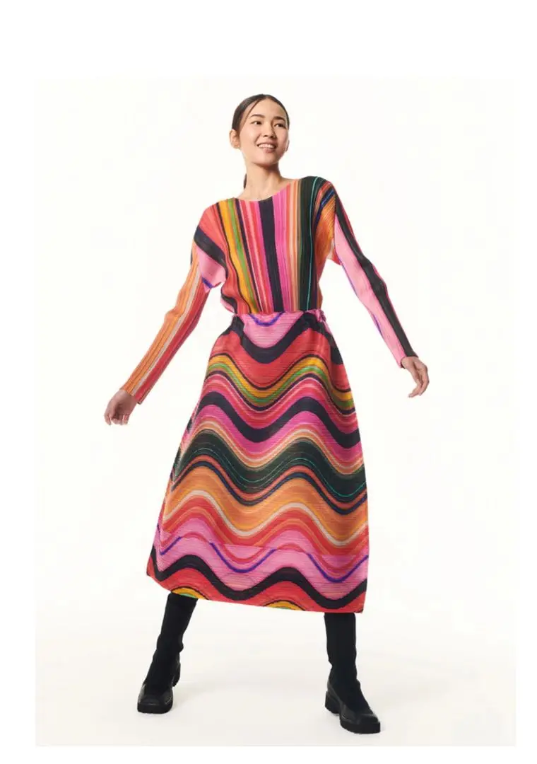 PLEATS PLEASE WARPロングワンピース&チュニックセット￼ 新品